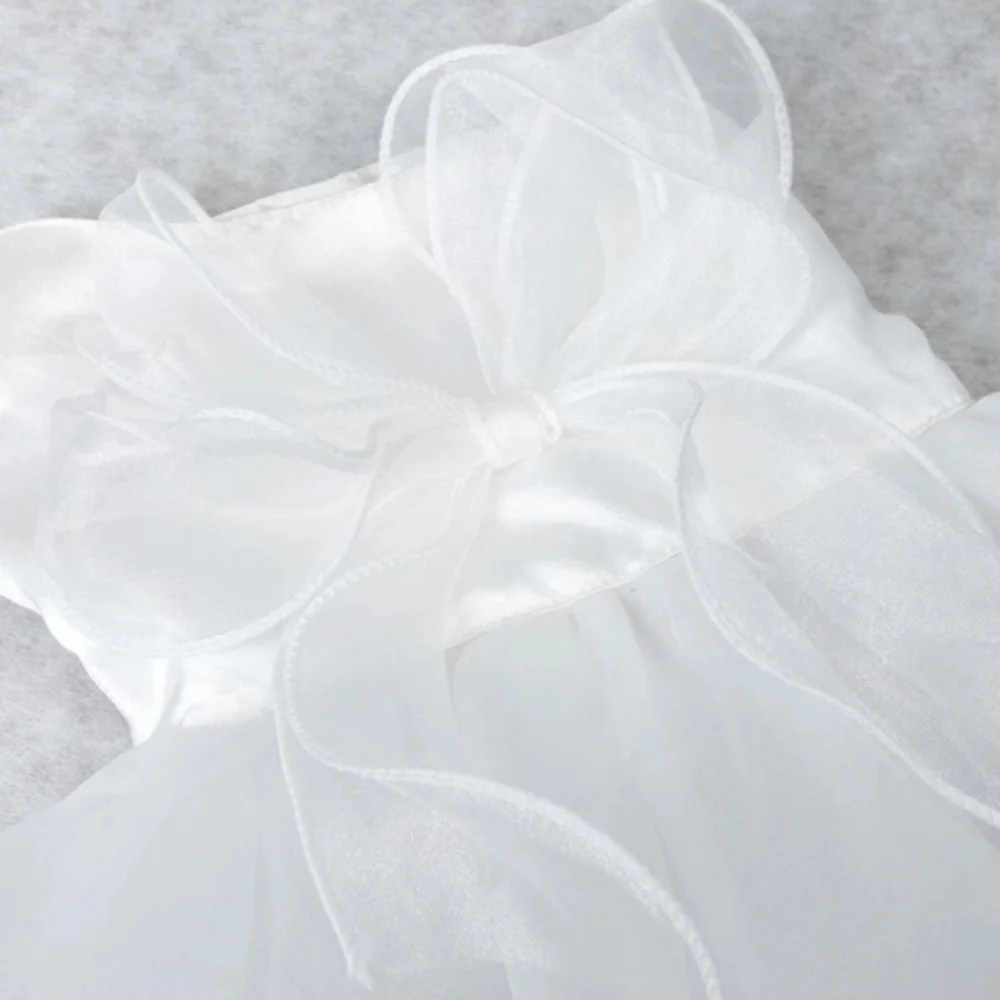 New dog wedding bridal dress
